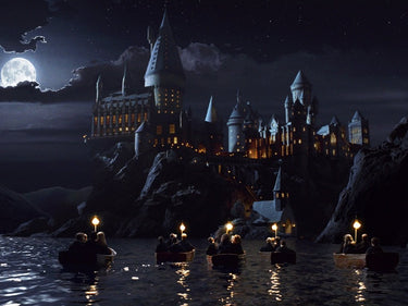 Castle Night Boat Diamond Painting Kit - DIY